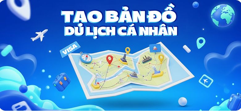 Tạo bản đồ du lịch cá nhân